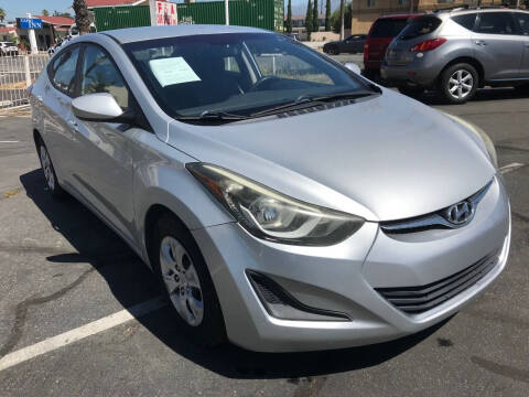 2016 Hyundai Elantra for sale at F & A Car Sales Inc in Ontario CA