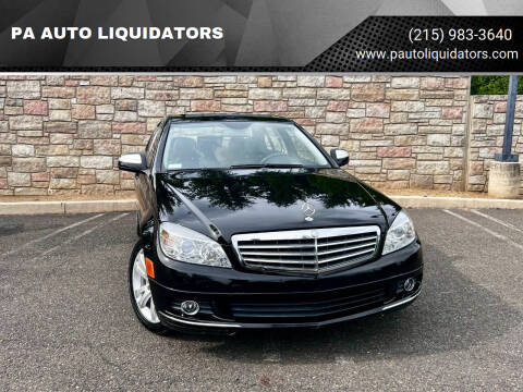 2008 Mercedes-Benz C-Class for sale at PA AUTO LIQUIDATORS in Huntingdon Valley PA