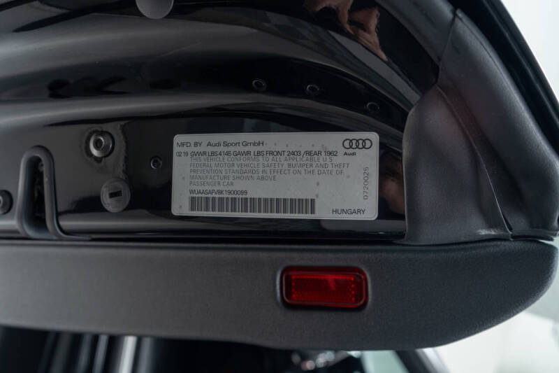 2019 Audi TT RS 2.5T quattro