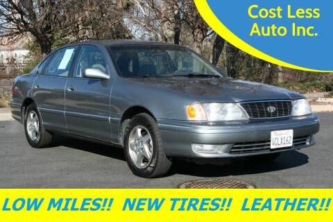 1998 Toyota Avalon for sale at Cost Less Auto Inc. in Rocklin CA
