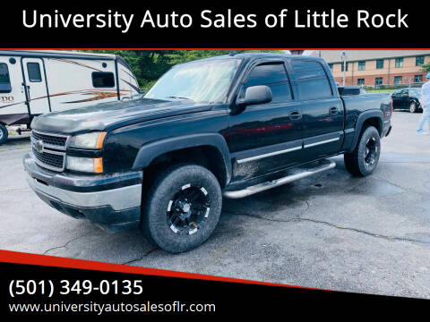 2006 Chevrolet Silverado 1500 for sale at University Auto Sales of Little Rock in Little Rock AR