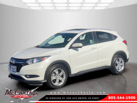 2016 Honda HR-V for sale at McCarthy Wholesale in San Luis Obispo CA