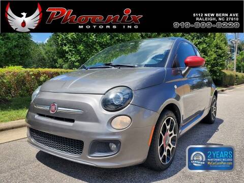 2013 FIAT 500 for sale at Phoenix Motors Inc in Raleigh NC