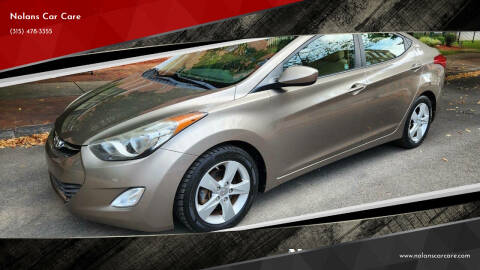 2013 Hyundai Elantra for sale at Nolans Car Care in Syracuse NY