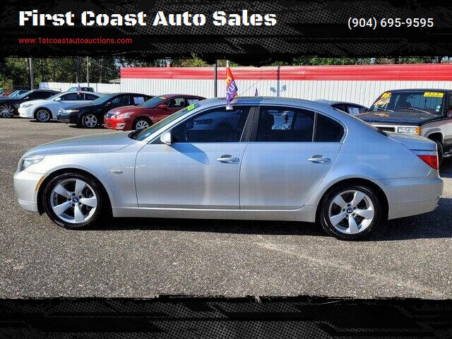 2008 BMW 5 Series for sale at First Coast Auto Sales in Jacksonville FL