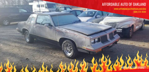 1984 Oldsmobile Cutlass Calais for sale at Big Deal LLC in Whitewater WI
