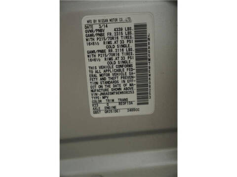 2014 Nissan Rogue Select S