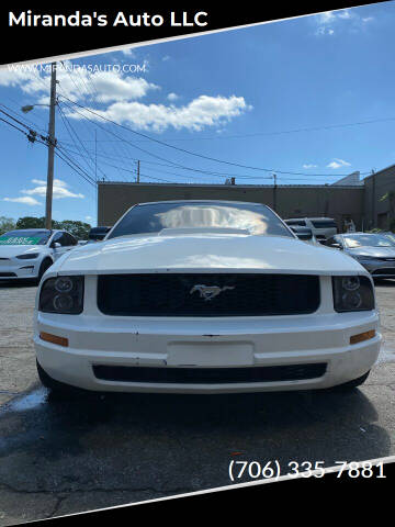 2005 Ford Mustang for sale at Miranda's Auto LLC in Commerce GA