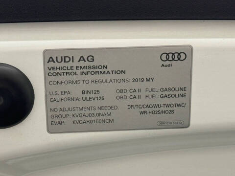 2019 Audi Q8 quattro Prestige 55 TFSI