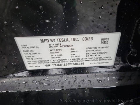 2023 Tesla Model S Plaid