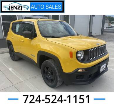 2018 Jeep Renegade for sale at LENZI AUTO SALES in Sarver PA