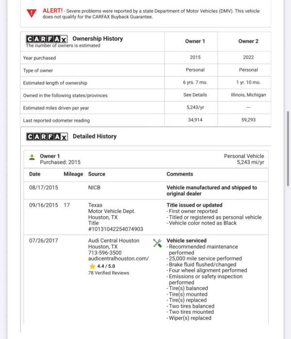 2015 Audi Q7 3.0T quattro S line Prestige