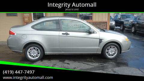 2008 Ford Focus for sale at Integrity Automall in Tiffin OH