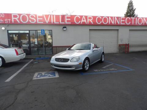 2003 Mercedes-Benz SLK for sale at ROSEVILLE CAR CONNECTION in Roseville CA