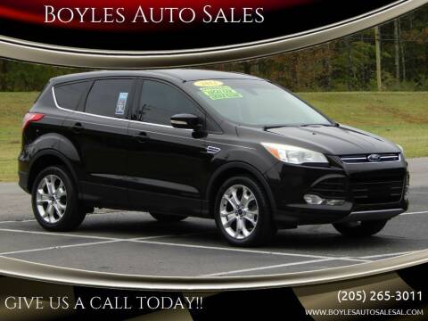 2013 Ford Escape for sale at Boyles Auto Sales in Jasper AL