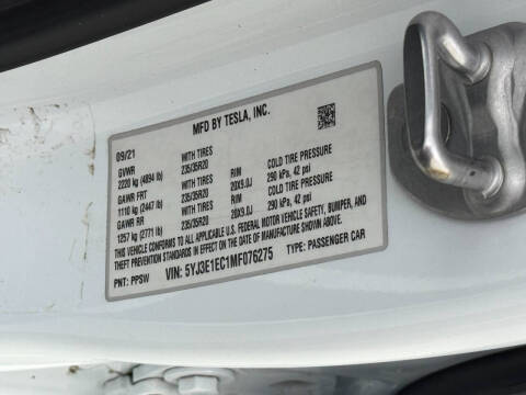 2021 Tesla Model 3 Performance