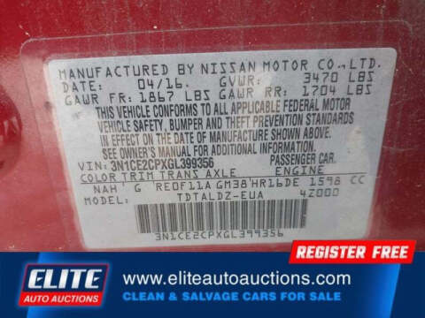 2016 Nissan Versa Note