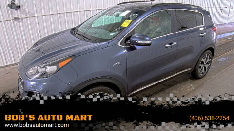 2018 Kia Sportage for sale at BOB'S AUTO MART in Lewistown MT