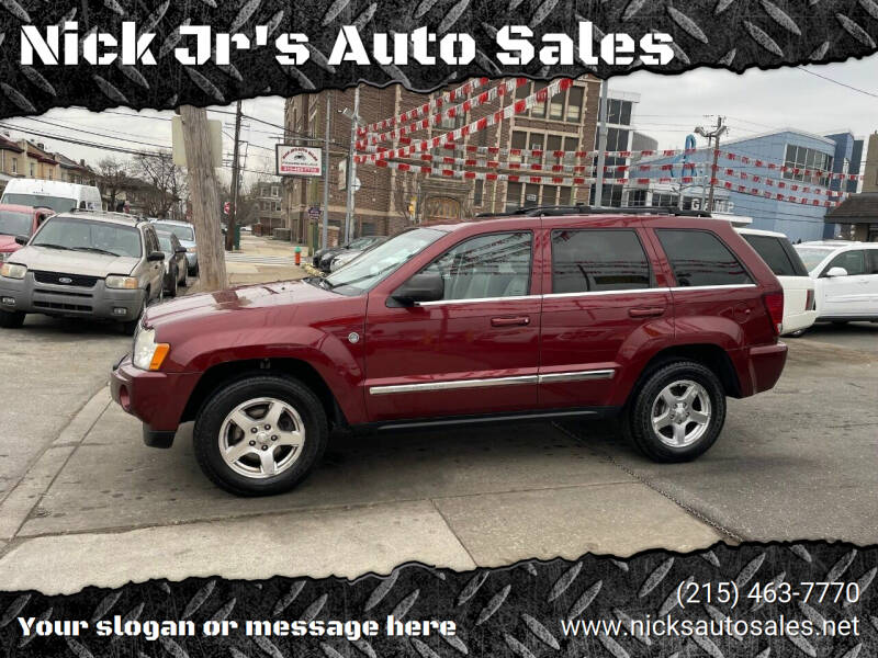 2007 Jeep Grand Cherokee for sale at Nick Jr's Auto Sales in Philadelphia PA