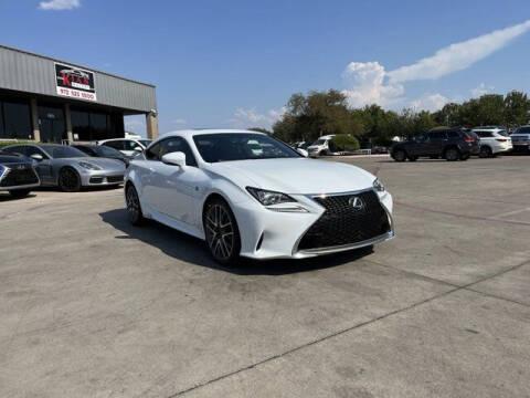 2017 Lexus RC 200t for sale at KIAN MOTORS INC in Plano TX
