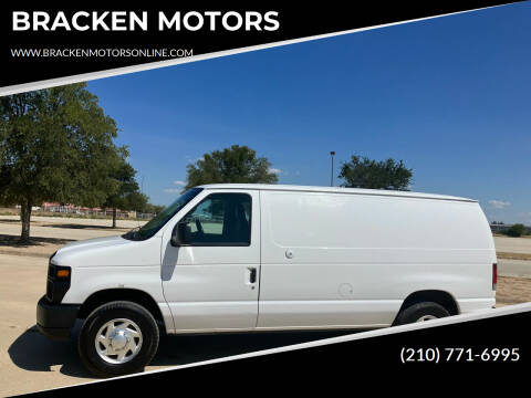 2010 Ford E-Series for sale at BRACKEN MOTORS in San Antonio TX