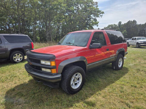 1994 Chevrolet Blazer for sale at Silver Lake Auto Sales in Interlochen MI