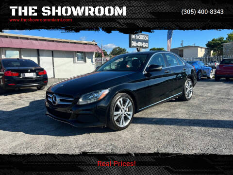2016 Mercedes-Benz C-Class for sale at THE SHOWROOM in Miami FL
