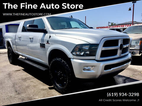 2017 RAM 2500 for sale at The Fine Auto Store in Imperial Beach CA