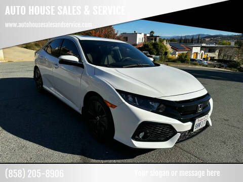 2018 Honda Civic for sale at AUTO HOUSE SALES & SERVICE in Spring Valley CA