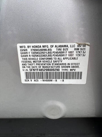 2009 Honda Pilot EX-L