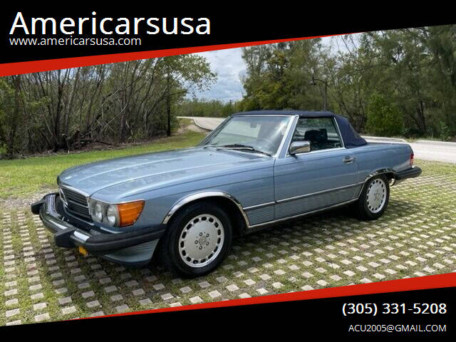 1987 Mercedes-Benz 560-Class for sale at Americarsusa in Hollywood FL