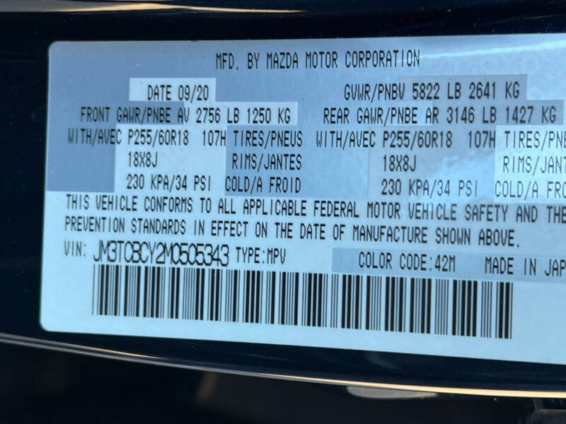 2021 Mazda CX-9 Touring