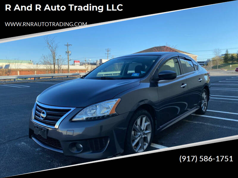 2013 Nissan Sentra for sale at R and R Auto Trading LLC in Hackettstown NJ