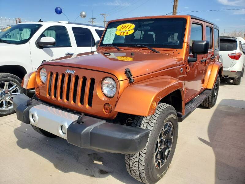 2011 Jeep Wrangler Unlimited for sale at Hugo Motors INC in El Paso TX