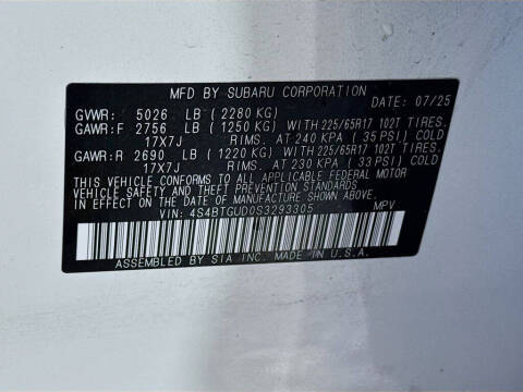 2025 Subaru Outback Wilderness