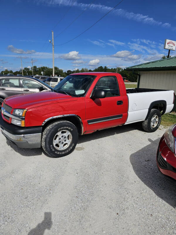 2004 Chevrolet Silverado 1500 for sale at WESTSIDE GARAGE LLC in Keokuk IA