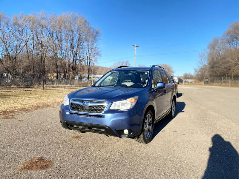 2015 Subaru Forester for sale at Rams Auto Sales LLC in South Saint Paul MN