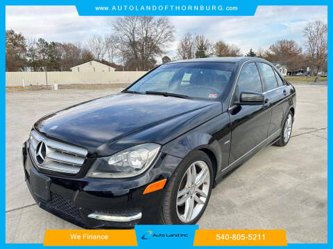 2012 Mercedes-Benz C-Class for sale at Auto Land Inc - Autoland of Thornburg in Spotsylvania VA