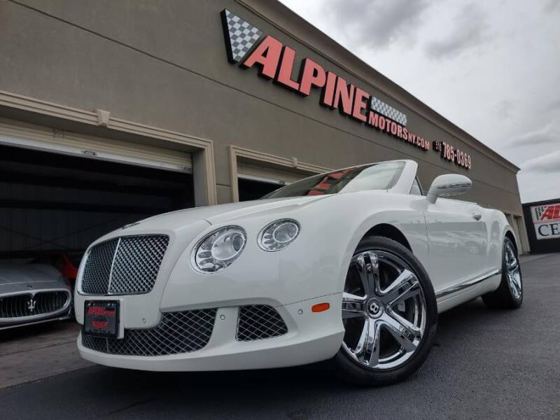 2012 Bentley Continental for sale at Alpine Motors Certified Pre-Owned in Wantagh NY