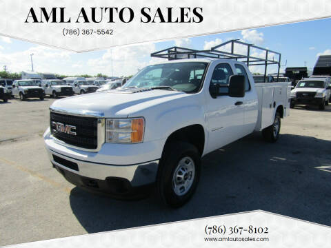 2013 GMC Sierra 2500HD for sale at AML AUTO SALES - Utility Trucks in Opa-Locka FL