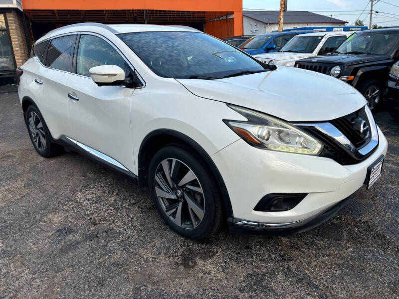 2015 Nissan Murano for sale at North Chicago Car Sales Inc in Waukegan IL