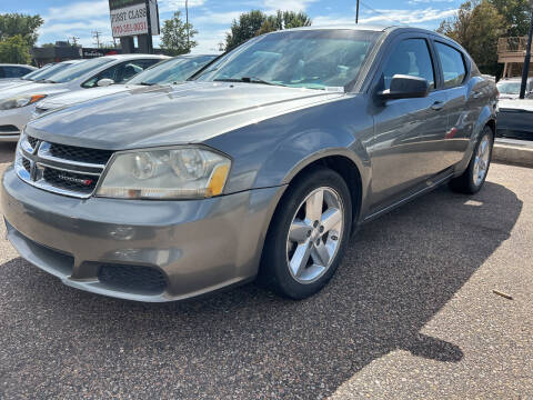 2012 Dodge Avenger for sale at First Class Motors in Greeley CO
