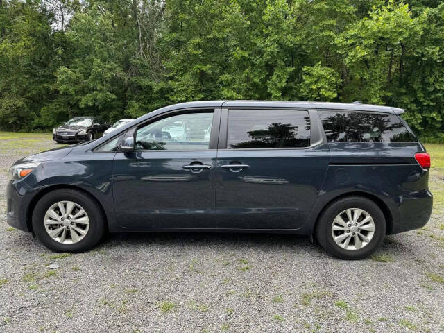 2017 Kia Sedona for sale at 63 Auto Inc in Spotsylvania, VA