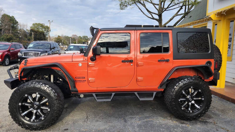 2015 Jeep Wrangler Unlimited Sport