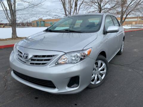 2013 Toyota Corolla for sale at Mountain View Auto Sales in Orem UT