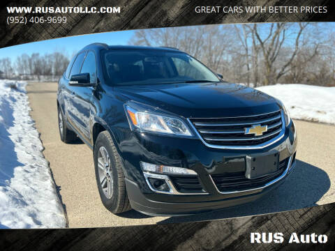 2017 Chevrolet Traverse for sale at RUS Auto in Shakopee MN