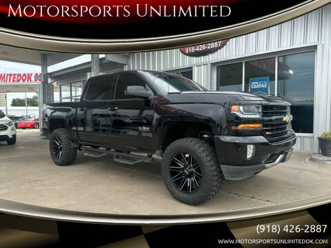 2018 Chevrolet Silverado 1500 for sale at Motorsports Unlimited - Trucks in McAlester OK