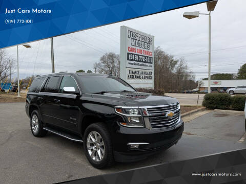 2015 Chevrolet Tahoe for sale at Just Cars Motors in Raleigh NC