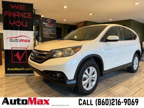 2012 Honda CR-V for sale at AutoMax in West Hartford CT
