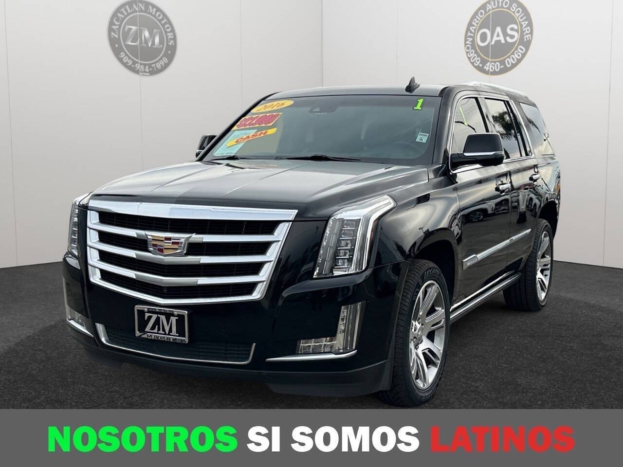 2016 Cadillac Escalade for sale at Zacatlan Motors in Ontario, CA